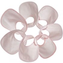 lot-de-7-bavoirs-a-velcro-essentiel-roses