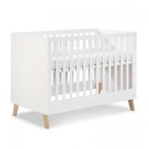 Alvi® Tour de lit bébé carré animaux zoo taupe 70x140 cm