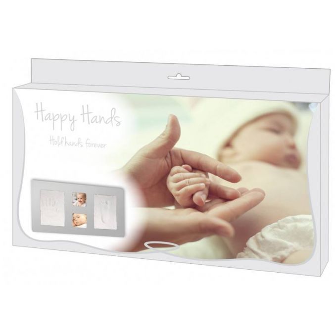 Happy hands large frame silver
